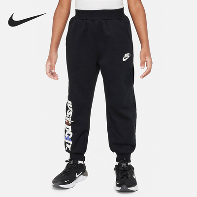 Nike/耐克正品新款儿童保暖休闲运动加绒长裤FV5739-010