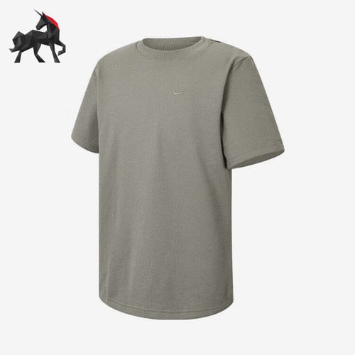 Nike/耐克正品2025夏季款男士休闲针织经典宽松短袖HJ4044-320