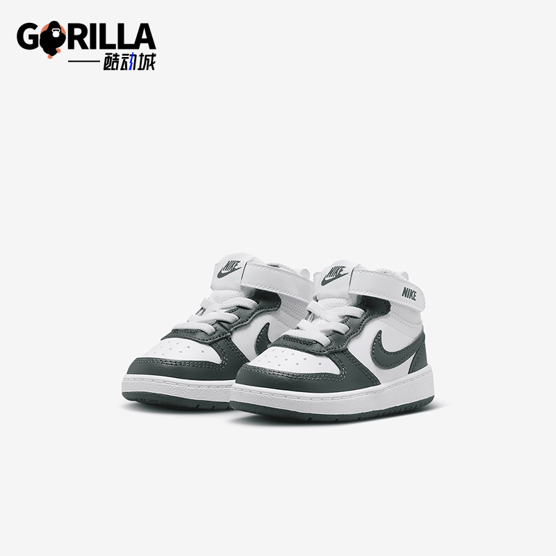 Nike/耐克正品2025秋季款婴童日常魔术贴中帮运动鞋CD7784-119