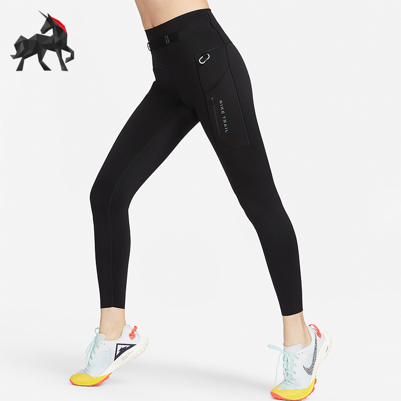 耐克女士高强度包覆口袋紧身裤