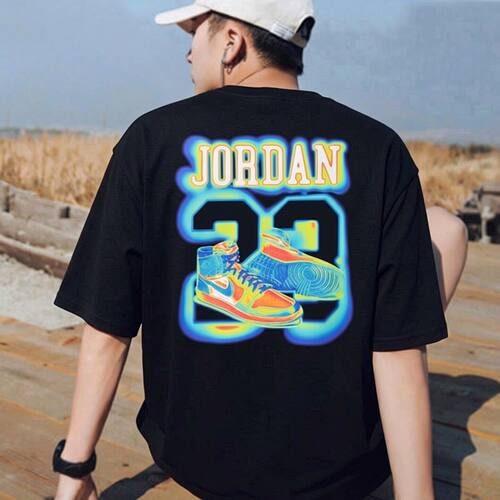 Nike/耐克正品JORDAN男士针织休闲宽松透气经典短袖IF0620-010