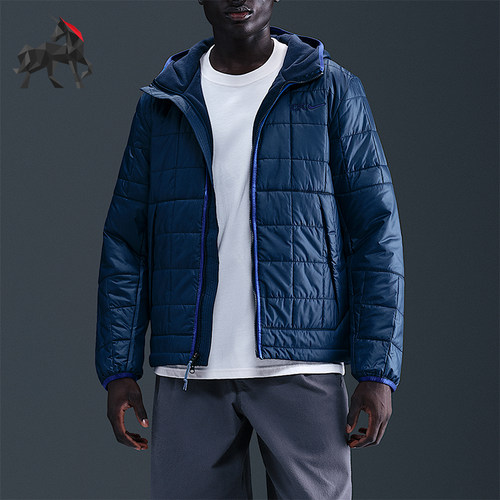 Nike/耐克正品ChelseaFC新款男足球轻盈经典连帽棉服HM3013-451