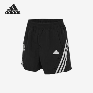 女士运动休闲透气短裤 Adidas 夏季 阿迪达斯正品 JC8650 轻盈新款