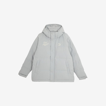 Puma/彪马官方正品2024新款男士保暖休闲连帽宽松羽绒服625526-10