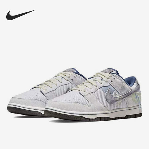 耐克男女拼接低帮经典板鞋