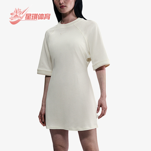 133 2025女士日常圆领套头透气运动连衣裙HJ0325 Nike 耐克正品