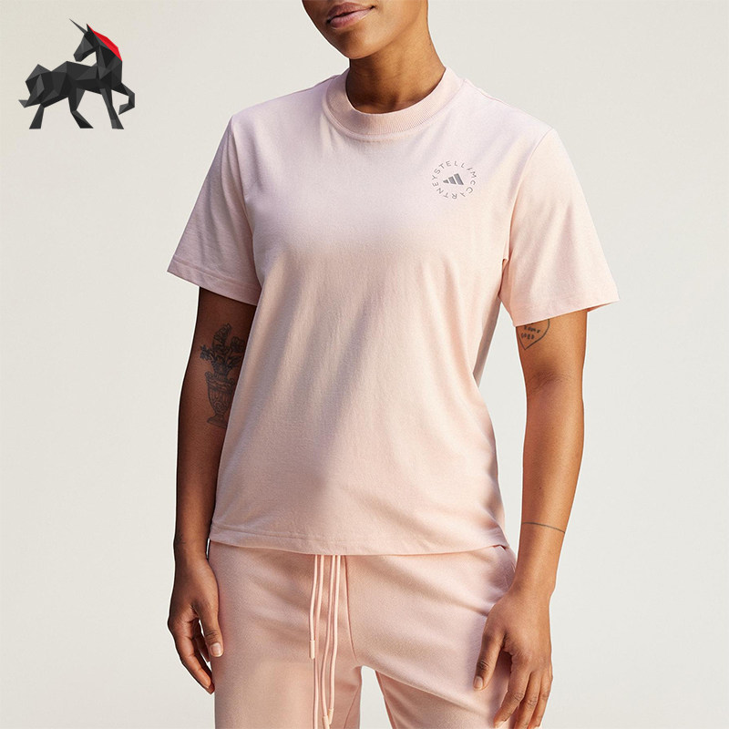 Adidas/阿迪达斯正品夏季款女士针织经典休闲套头耐穿T恤JI5163,运动服/休闲服装,运动T恤,淘宝优惠券,粉丝福利购,淘宝优惠卷