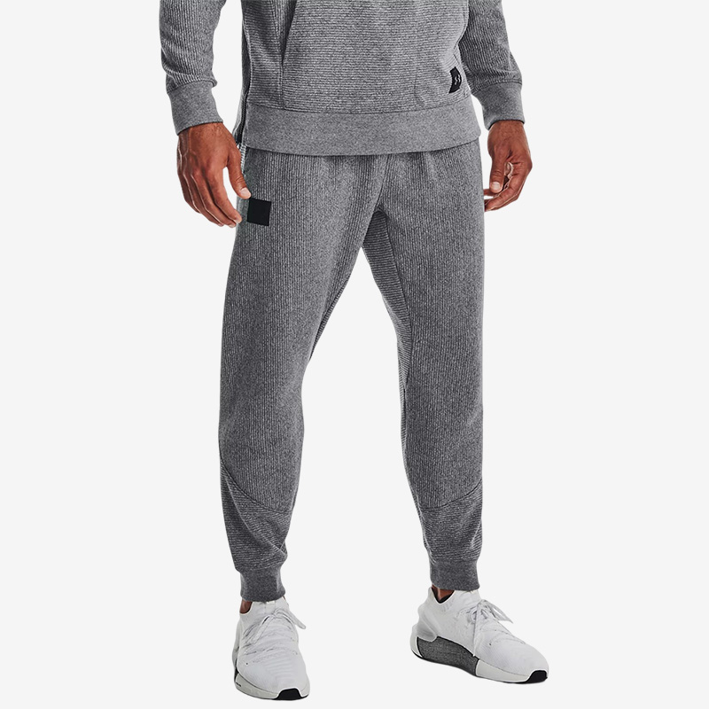 UA安德玛正品春季男子宽松透气跑步健身休闲运动针织长裤1373879