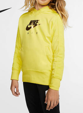 Nike/耐克正品 NIKE AIR  冬季 大童（女孩）套头连帽衫BV2709