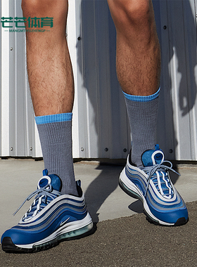 Nike/耐克正品Air Max 97男士低帮气垫耐磨运动跑步鞋FN6957-400
