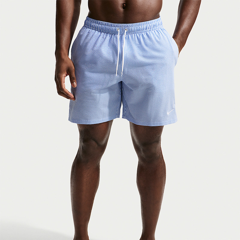 Nike/耐克正品Swim Breaker男士刺绣休闲沙滩系带短裤IQ7742-452