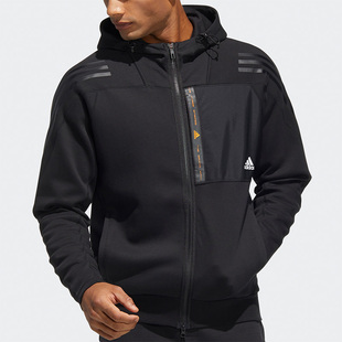 Adidas 休闲男子时尚 运动训练防风夹克外套 HE7404 阿迪达斯正品