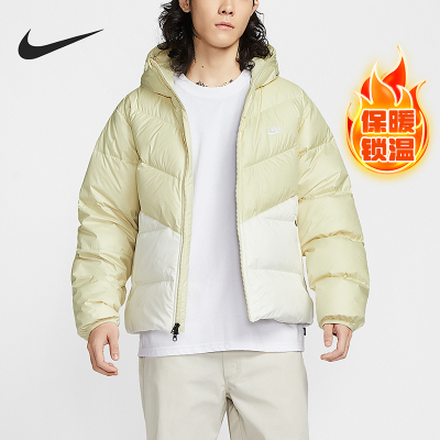 Nike/耐克正品Windrunner男士拉链梭织保暖羽绒服HQ7791-229