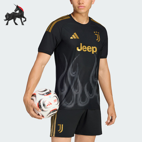 Adidas/阿迪达斯正品男士运动球员版足球衣透气短袖T恤KC2294