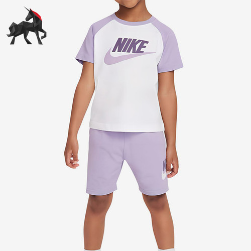 Nike/耐克正品儿童休闲舒适亲肤透气柔软运动套装HM9275-515