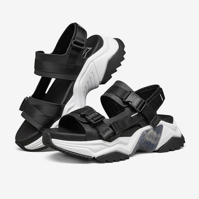 Skechers/斯凯奇正品夏季女士时尚厚底缓震户外运动沙滩凉鞋