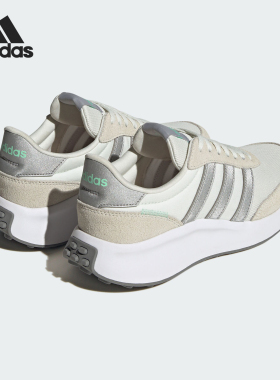 Adidas/阿迪达斯正品26夏防滑耐磨女士时尚回弹系带跑步鞋HP7859