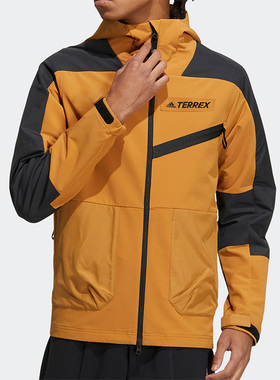 Adidas/阿迪达斯正品春季新款男子户外运动夹克HE5201