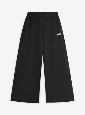 Puma/彪马正品2025秋季款男女宽松运动针织透气长裤692897-01