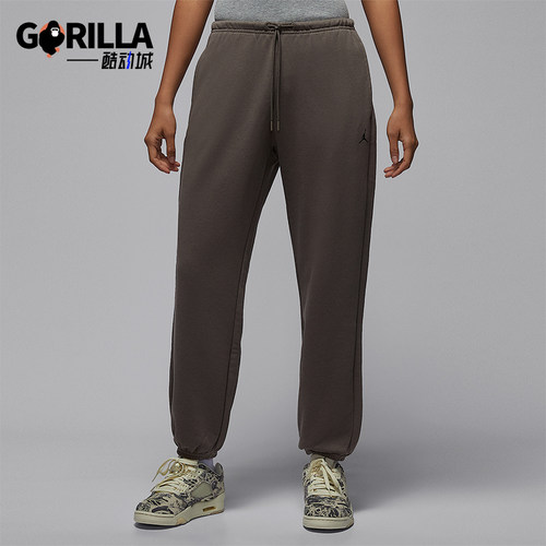 Nike/耐克正品Jordan 女士运动针织宽松干爽透气长裤IB2505-040