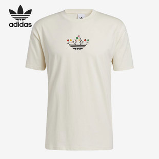 Adidas/阿迪达斯正品三叶草年新款男子休闲透气短袖T恤H32305