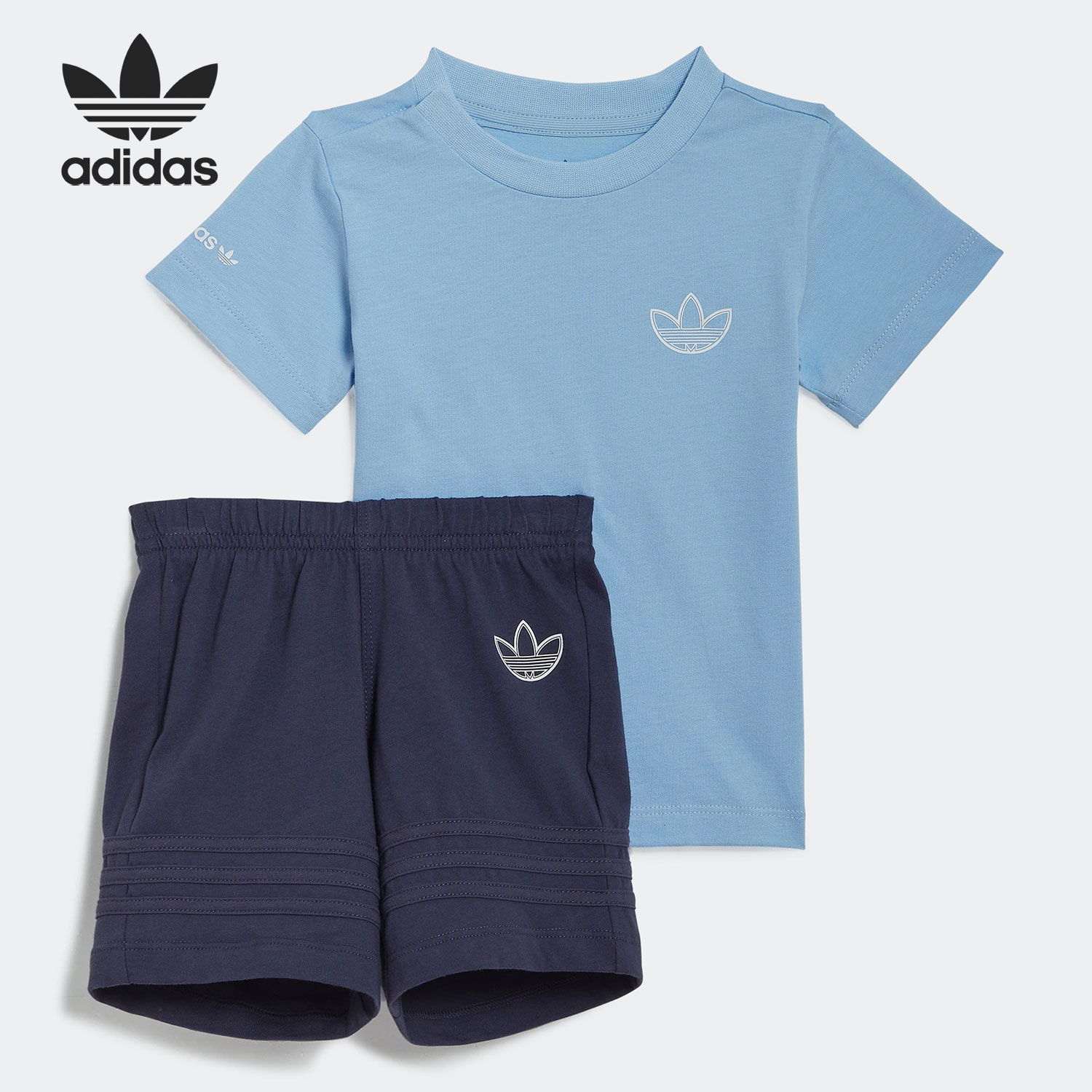 Adidas/阿迪达斯三叶草婴童套装