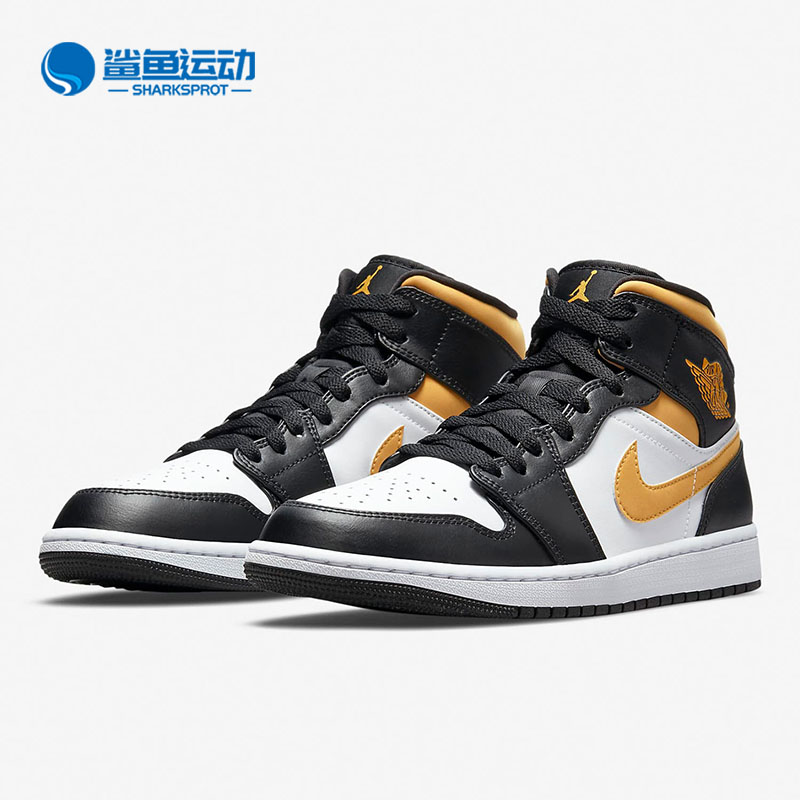 Nike/耐克正品 AIR JORDAN 1 男子运动休闲板鞋 554724-177