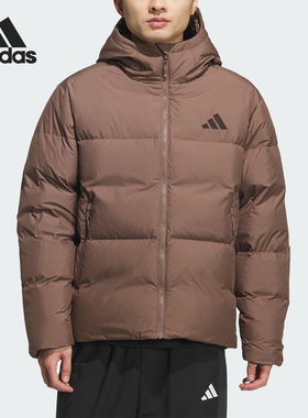 Adidas/阿迪达斯官方正品PUFFY DOWN JKT男士保暖羽绒服KC5945