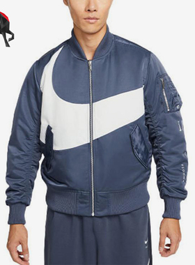 Nike/耐克正品男士宽松连帽运动时尚休闲保暖棉服DR7021-437