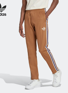 Adidas/阿迪达斯官方正品三叶草STRIPED TP 男子运动长裤IB3430