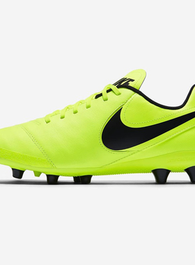 Nike/耐克正品 TIEMPO GENIO II DARK 男传奇暗黑AG足球鞋844399