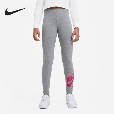 耐克正品大童女孩休闲紧身裤