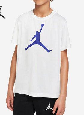 Nike/耐克正品JORDAN RI-FIT大童运动透气短袖T恤HA4105-100