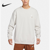 时尚 Nike 男子经典 新款 保暖防风圆领运动卫衣FV8457 耐克正品