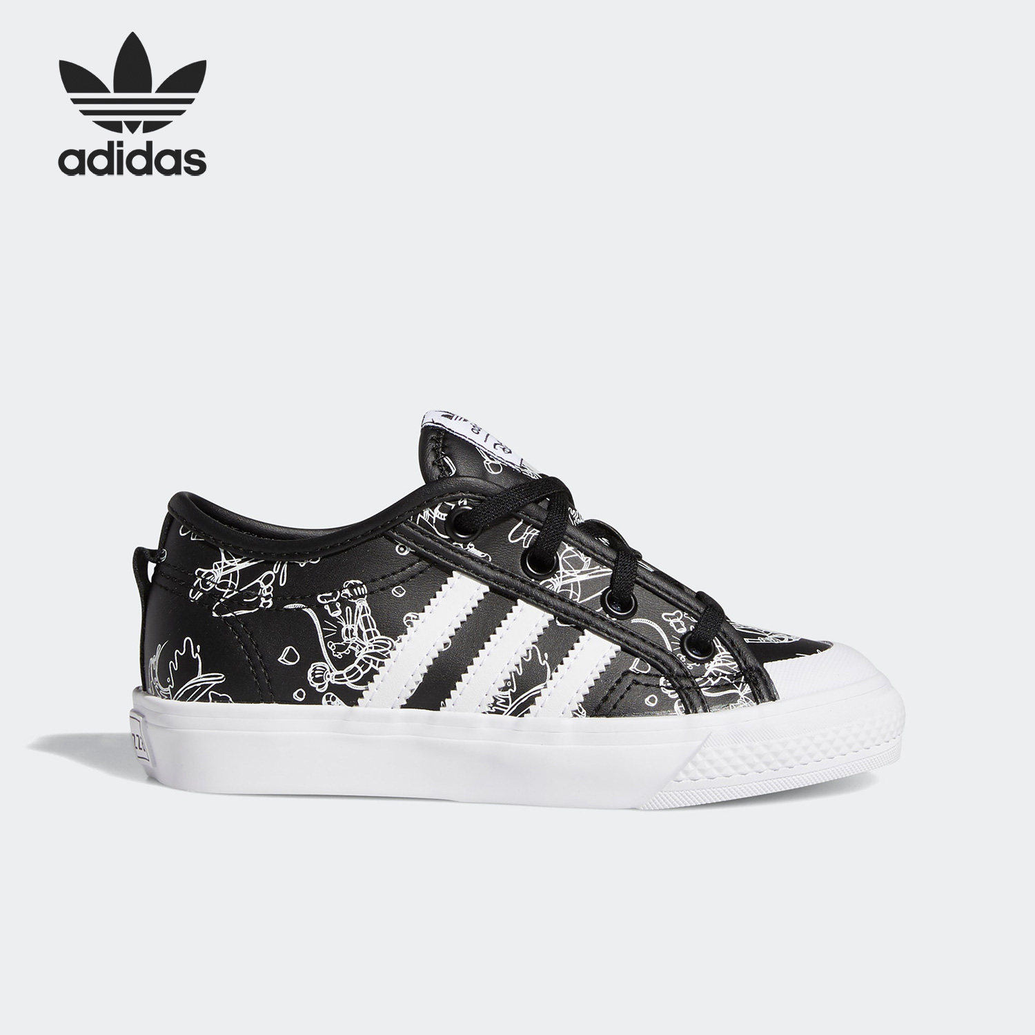 Adidas/阿迪达斯正品三叶草儿童运动透气低帮休闲鞋FW9592,童鞋/婴儿鞋/亲子鞋,运动鞋,淘宝优惠券,粉丝福利购,淘宝优惠卷