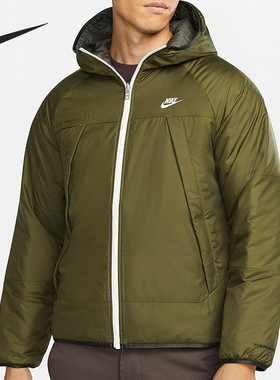 Nike/耐克官方正品男子双面连帽保暖运动休闲棉服外套DH2784-326