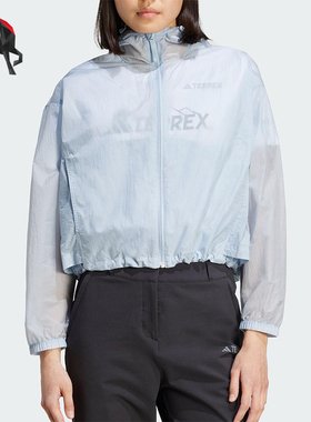 Adidas/阿迪达斯正品2025夏季款女士宽松经典透气户外外套JD5939