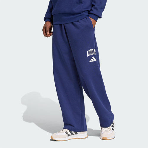Adidas/阿迪达斯正品2026春季款男士日常针织直筒运动长裤JM9179
