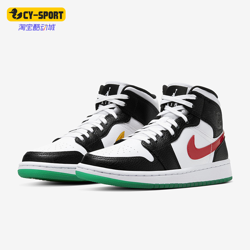 Nike/耐克正品JORDAN女士减震高帮系带耐磨运动篮球鞋BQ6472-063