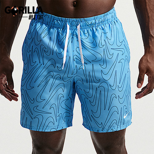 Nike/耐克正品Swim Breaker男士沙滩运动休闲泳装IQ7753-412