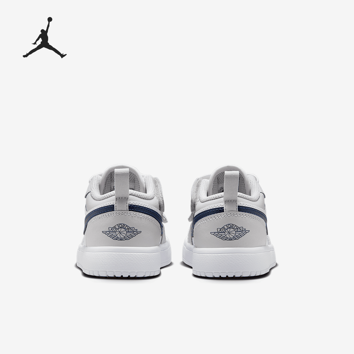 Nike/耐克正品2025 JORDAN小童魔术贴低帮篮球鞋DR9748-146