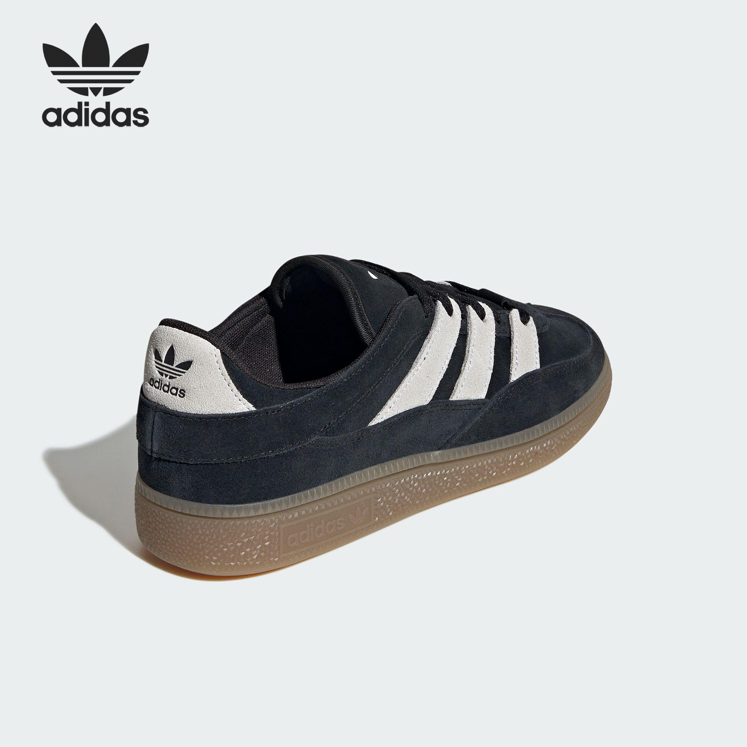 Adidas/阿迪达斯正品三叶草女士缓震耐磨低帮运动板鞋JS2795