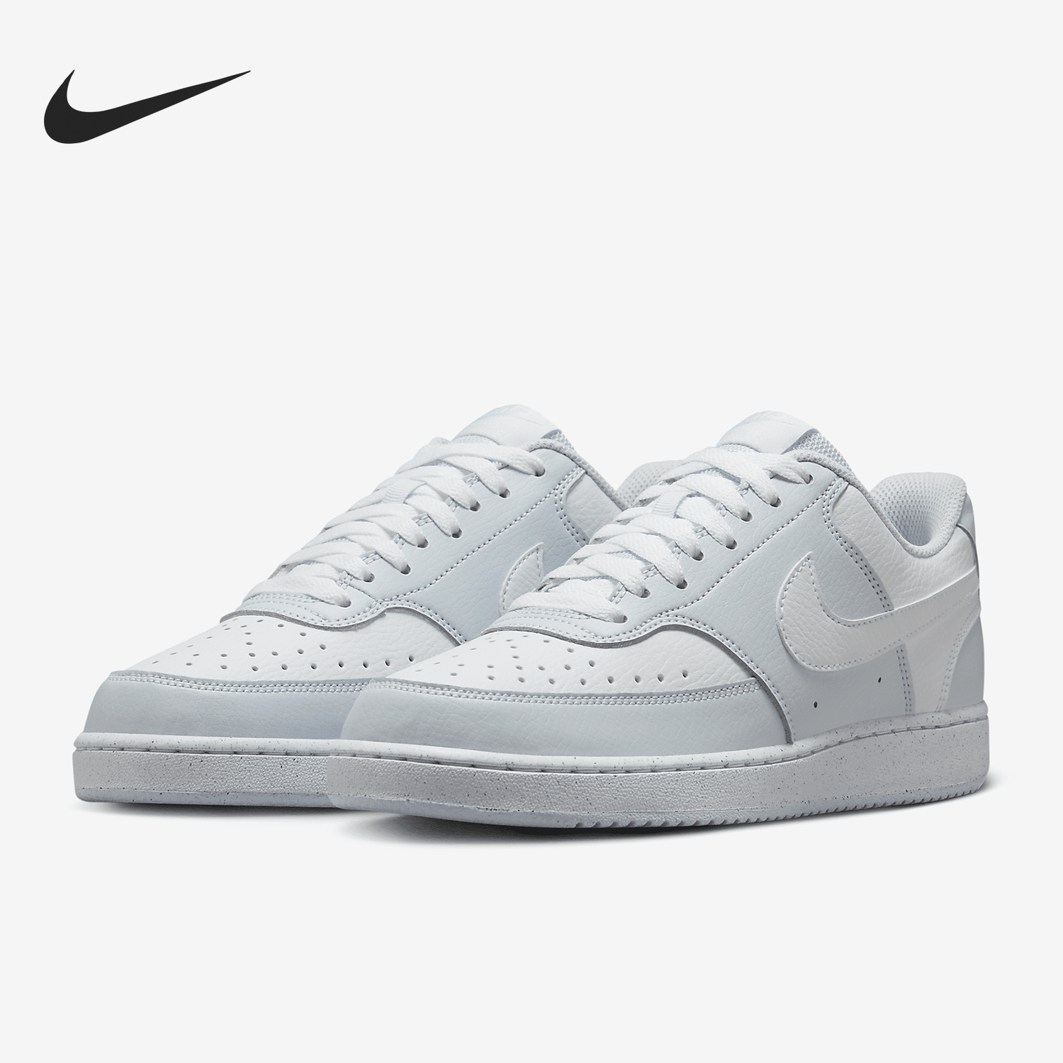 耐克女士简约低帮系带缓震板鞋