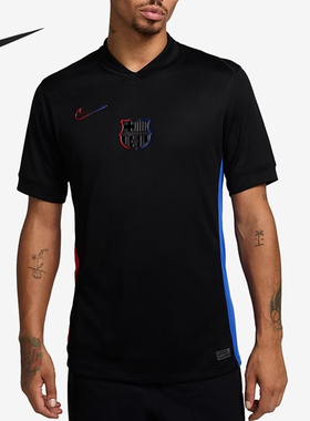 Nike/耐克正品秋季新款男士印花宽松训练足球服FN8792-010