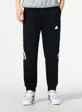 Adidas/阿迪达斯正品M FI 3S PT Q4男士运动加绒长裤IB6129