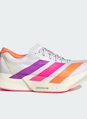 Adidas/阿迪达斯正品2025秋季款女士系带耐磨减震跑步鞋KJ2123