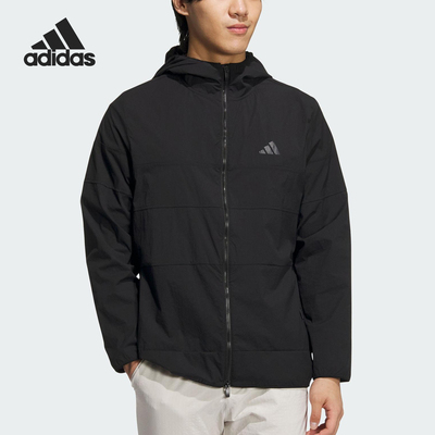 Adidas/阿迪达斯正品2025春秋款男士运动高尔夫外套JF6304