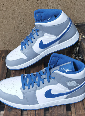 Nike/耐克官方正品Air Jordan 1Mid 男子运动休闲鞋DQ8426-014