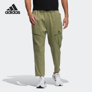 裤 Adidas H40209 工装 男子运动透气长裤 阿迪达斯正品 2021新款