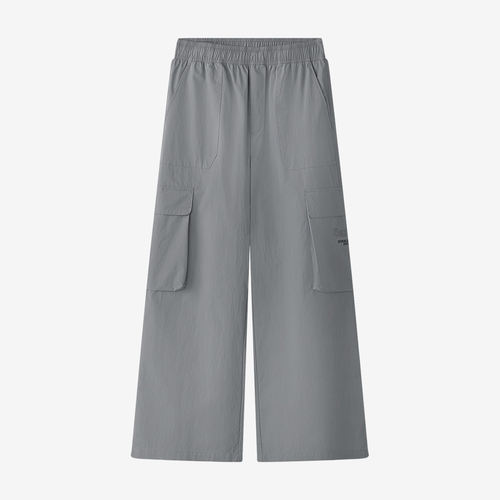 Skechers斯凯奇正品男宽松梭织舒适柔软休闲裤L225M130-01YP